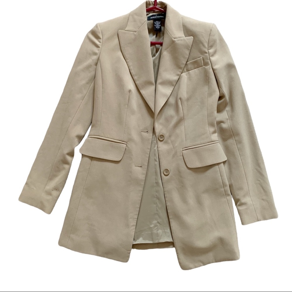 MODA INTERNATIONAL | jacke in beige colour size 0